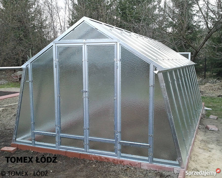 Szklarnia ogrodowa stal szklarnie ogrodowe mocne