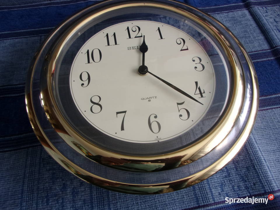 Zegar ściennyJapoński SEIKO z lat 80 Super stan Zegary Warszawa