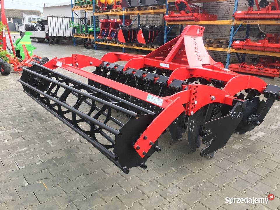 Brona talerzowa kompaktowa ciężka 30 Agregat nieuszkodzony Kobiele Wielkie