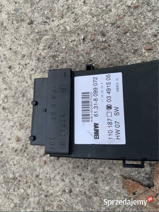 BMW X5 E53 Panel przełącznik sterownik fotela Gdańsk