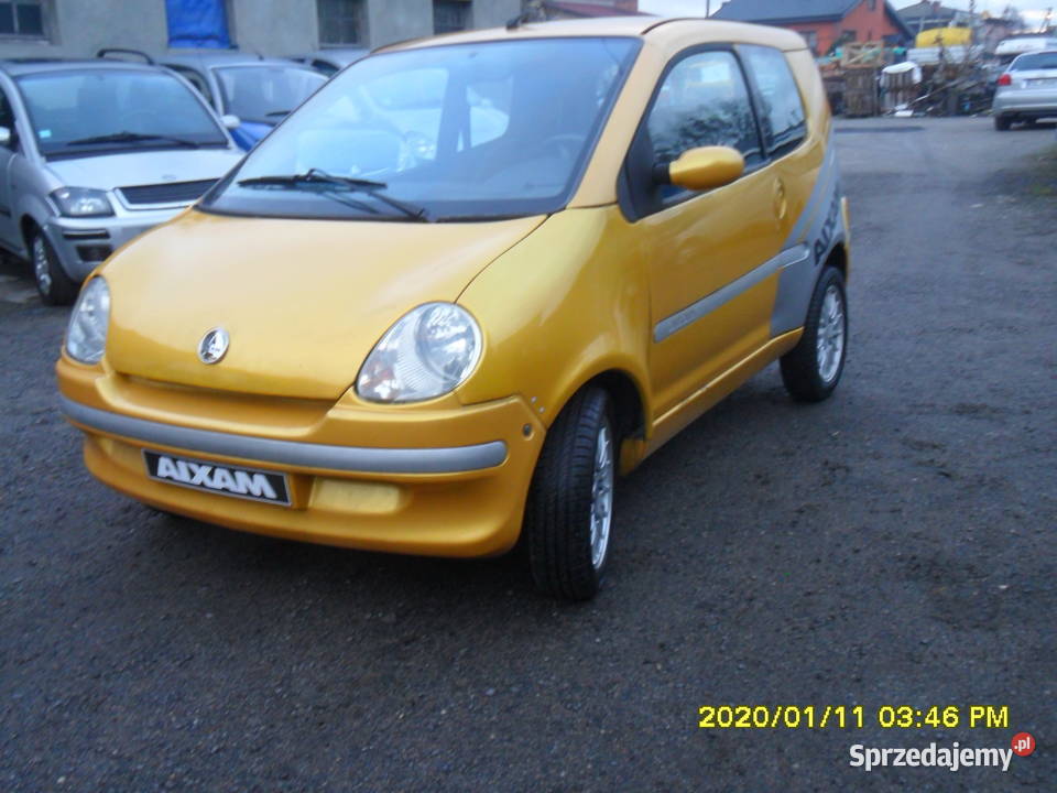 Aixam 5004 zarejestrowany na L6e AM 5KM Strzałkowo