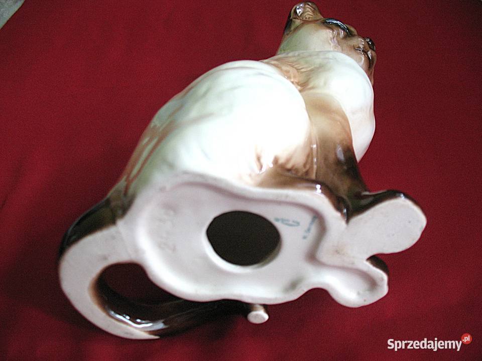 Kot figurka Syjamski kotek 185 x 13 x 9 Figurki i rzeźby mazowieckie Siedlce
