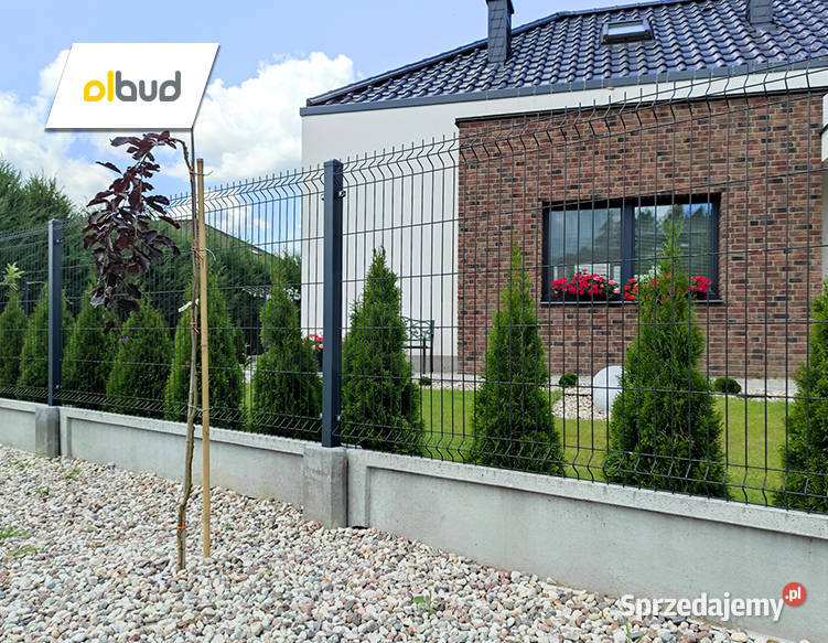 Panel ogrodzeniowy 3D 1530 mm fi4 mm 55x200 mm metal Budownictwo i akcesoria Straszyn sprzedam