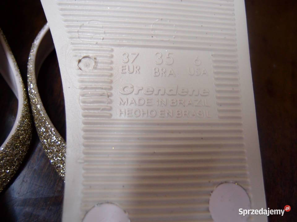 klapki damskie ipanema Grendene kolor beżowy inna łódzkie