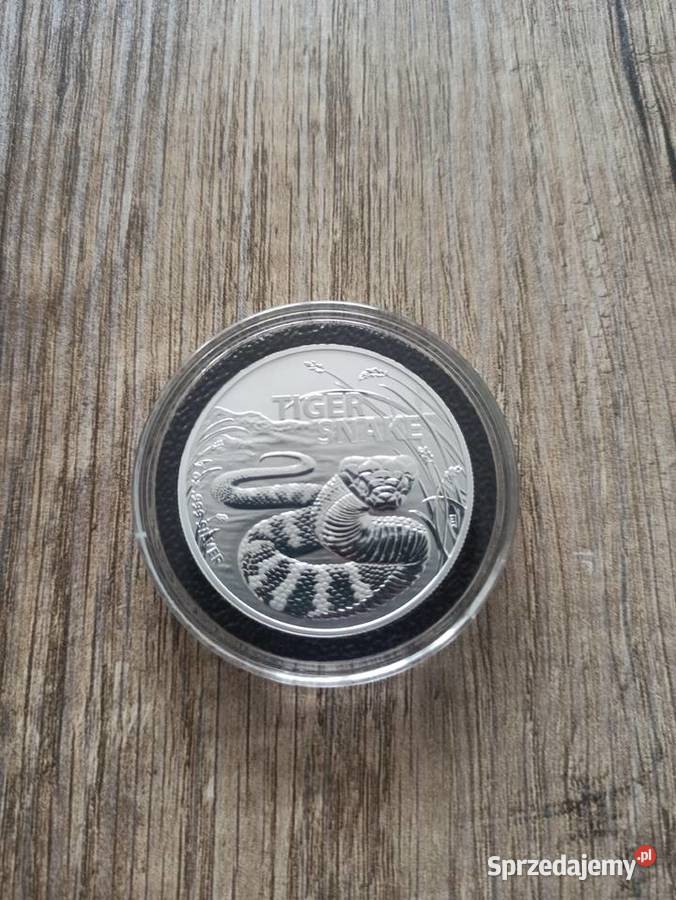 Srebrne monety Najniebezpieczniejsze Stworzenia pomorskie Gdańsk