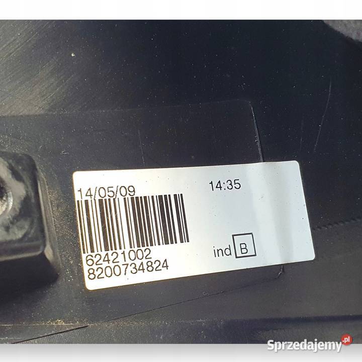 LAMPA PRAWA Dacia Sandero I tylna tylnia prawy Lampy tylne Chełm