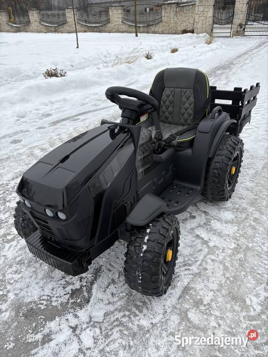 Traktor Na Akumulator Titanium Z Z Przyczepą Pojazdy elektryczne i spalinowe Grabownica