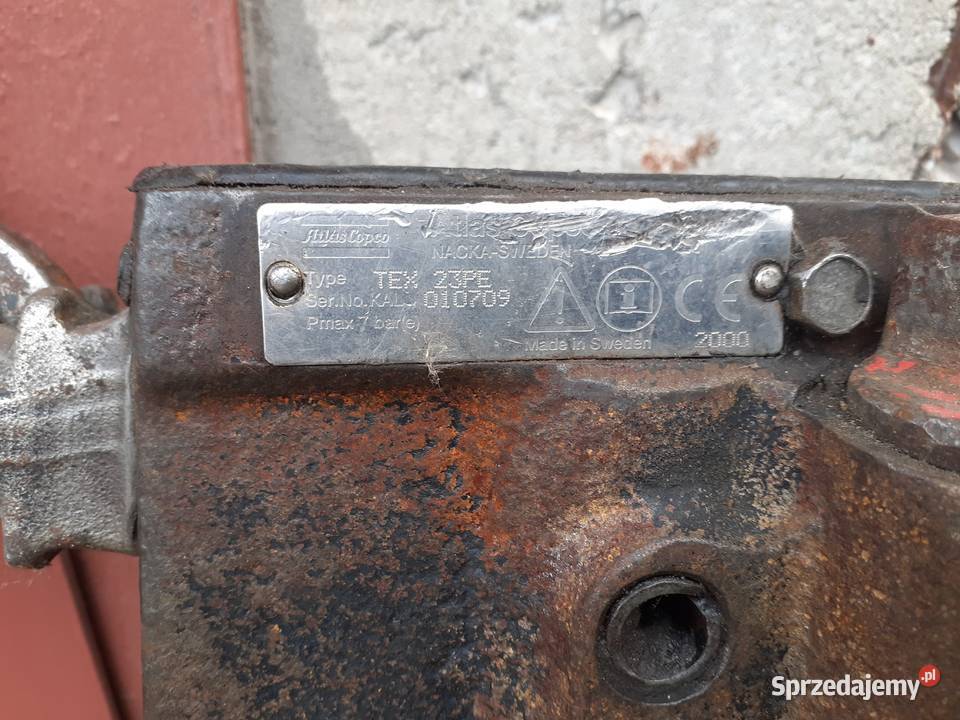 Młot pneumatyczny ATLAS COPCO TEX 230PE świętokrzyskie Bodzentyn
