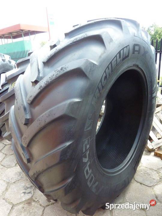 Opona używana rolnicza 71070R42 MICHELIN AXIOBIB Zaścianki sprzedam