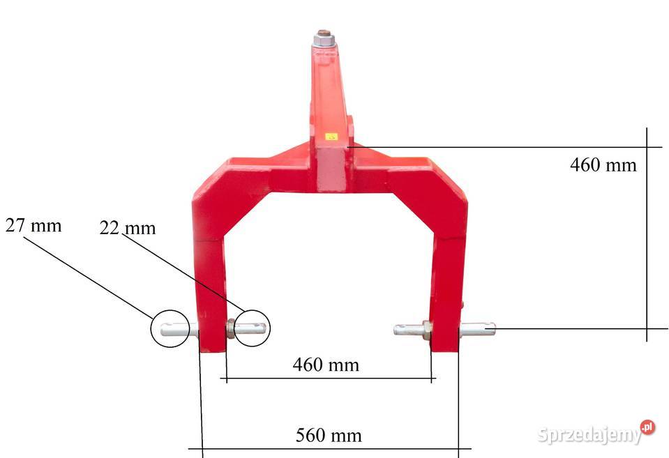 Zamiatarka 150 do traktora z koszem 4FARMER Tajęcina