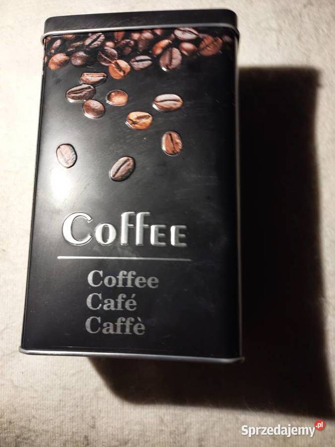 Puszka na kawę metalowa Nowa Wrocław