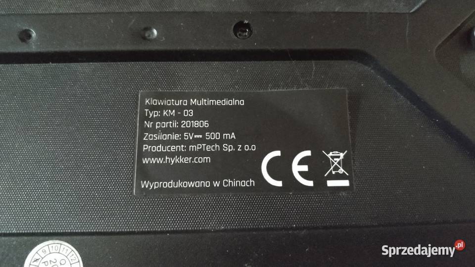Klawiatura hykker 03 podkładka chłodząca pod Olsztyn
