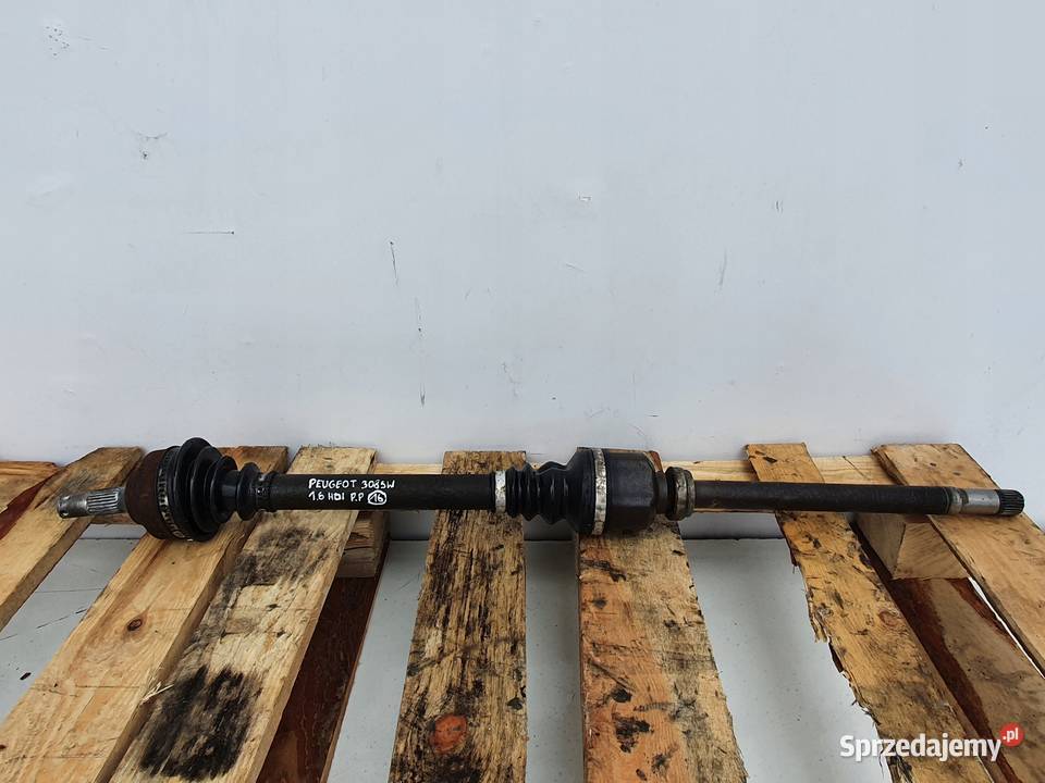 Peugeot 308 16 HDI PRZEDNIA prawa PRAWY Rudka