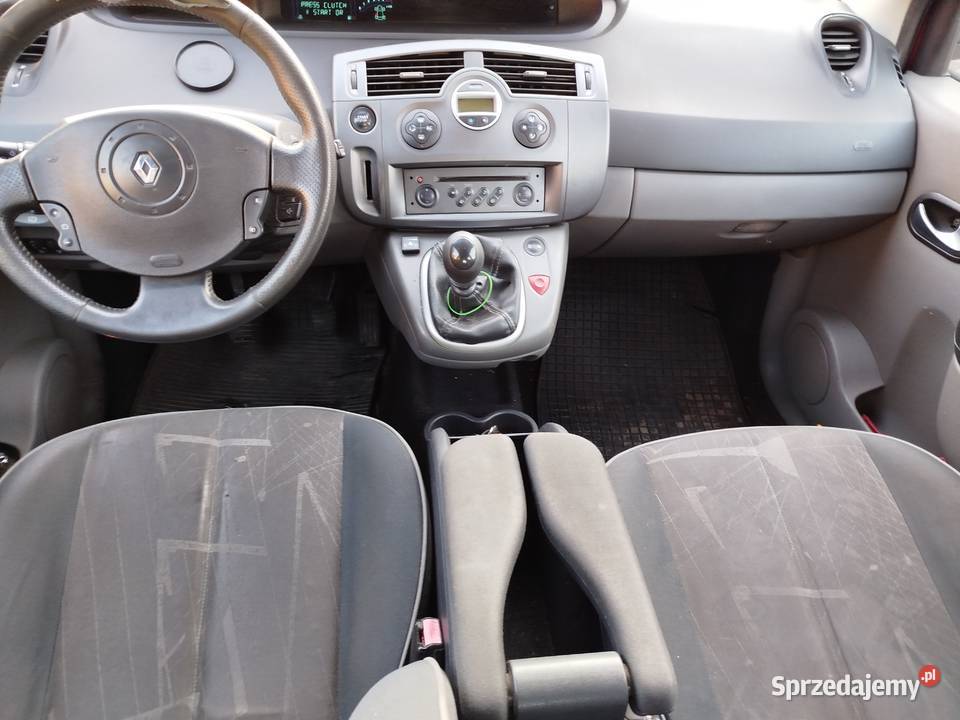 Renault Scenic 2004 20lpg tempomatklimatronik benzyna+LPG Scenic wielkopolskie Września