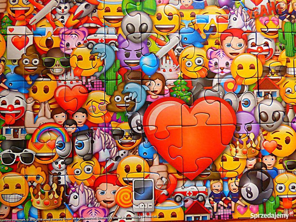 Puzzle Ravensburger emoji 100 el XXL Zamość