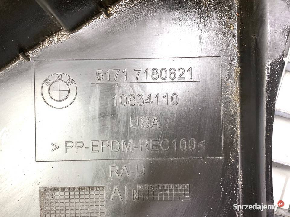 NADKOLE LEWY PRZÓD BMW E71 7180621 SUV 0714 podkarpackie