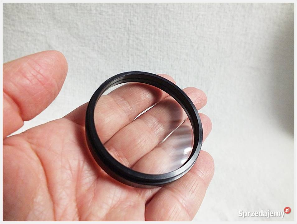 Soczewka foto 1x 52x075 Średnica 50mm Aparat Żary