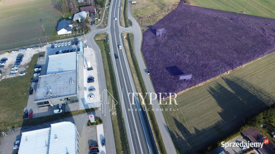 Działka z potężnym potencjałem 106 ha Łukanowice