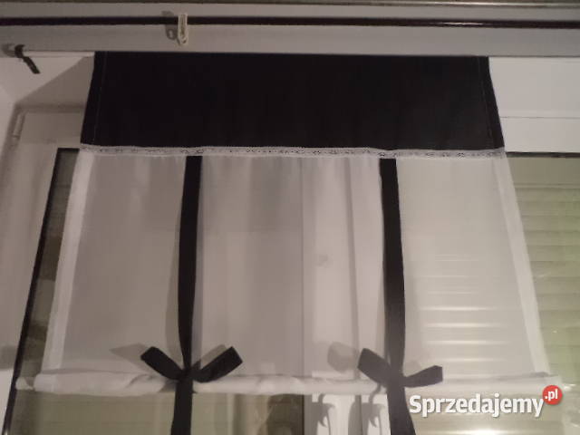 roleta panel kolor czarny szer 100 wys90 bawełna kujawsko-pomorskie Włocławek sprzedam