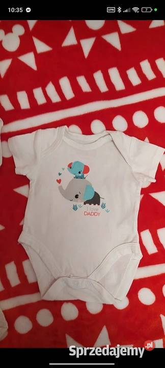 Nowy zestaw 3 Bodziaków unisex Fischer biały Warszawa