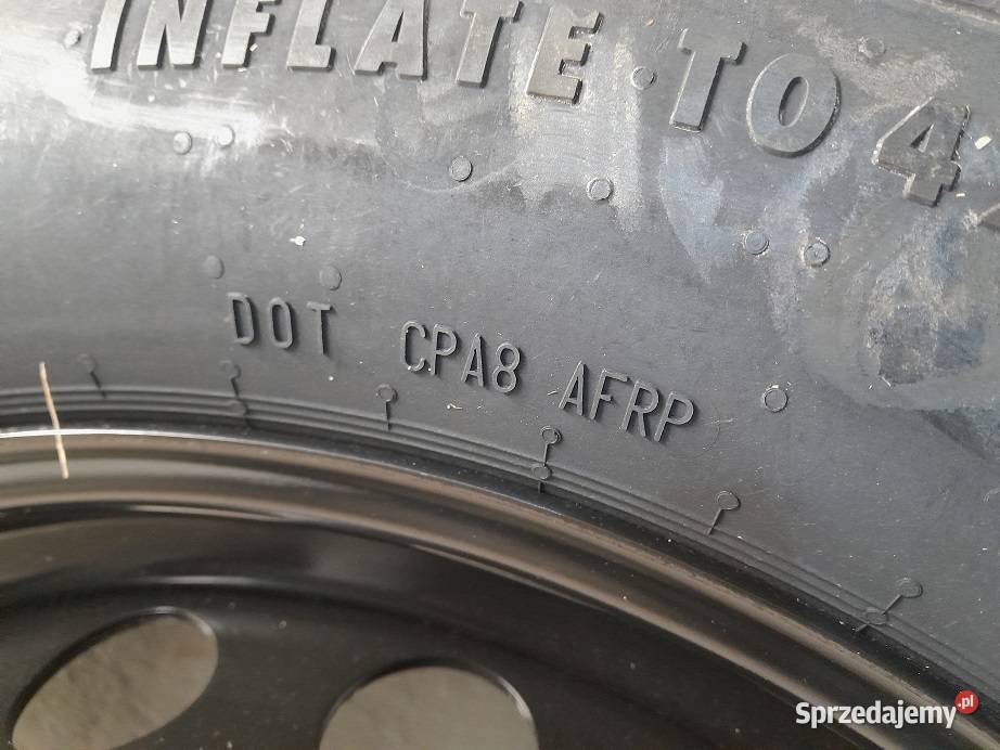 Koło dojazdowe Mercedes GLC X253 2015 15580R19 Sieradz