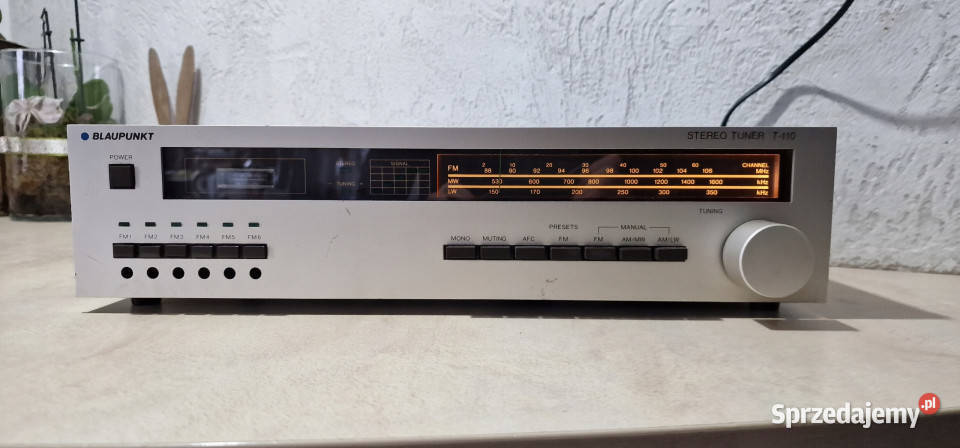 Tuner radio BLAUPUNKT T110 T 110 tuner wielkopolskie Międzychód