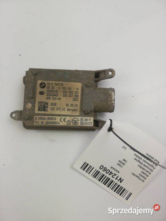 RADAR 6793161 CZUJNIK PASA 740