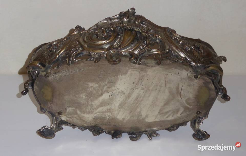 Antyczna ŻARDINIERA z brązu 42 styl Rokoko Wrocław