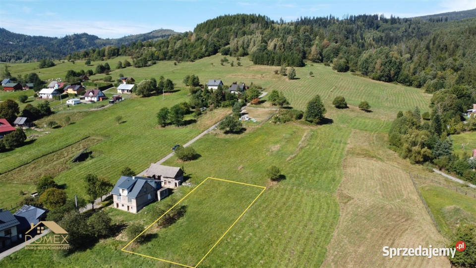 Działka do sprzedania 1129m2 Milówka