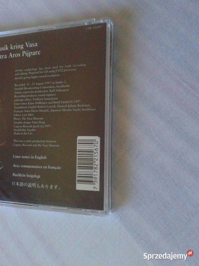 Musik kring Vasa Westra Aros Pijpare 1997