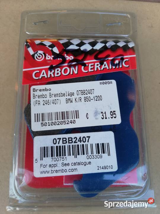 BMW K1200LT klocki hamulcowe brembo Klocki hamulcowe Sieciechów