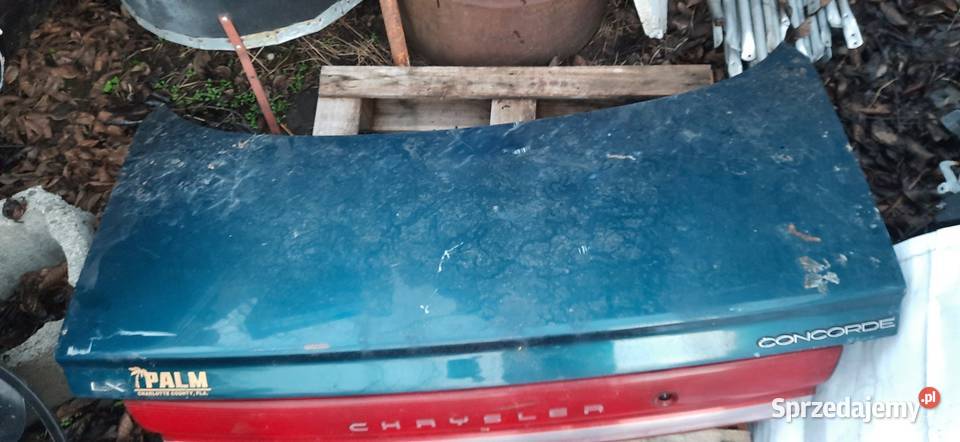Chrysler concorde klapatył bagażnik osobowe Karoseria Siechnice