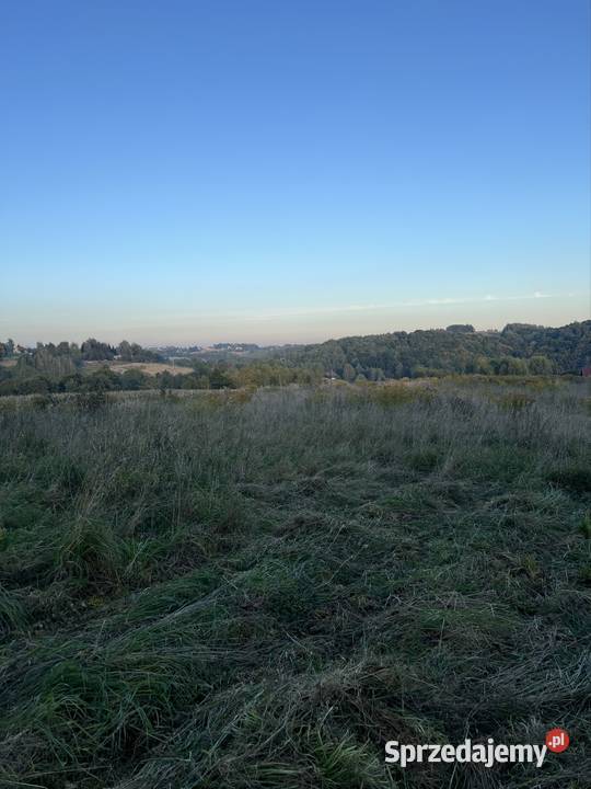 Duża działka 107ar Owczary gm Zielonki budowa małopolskie
