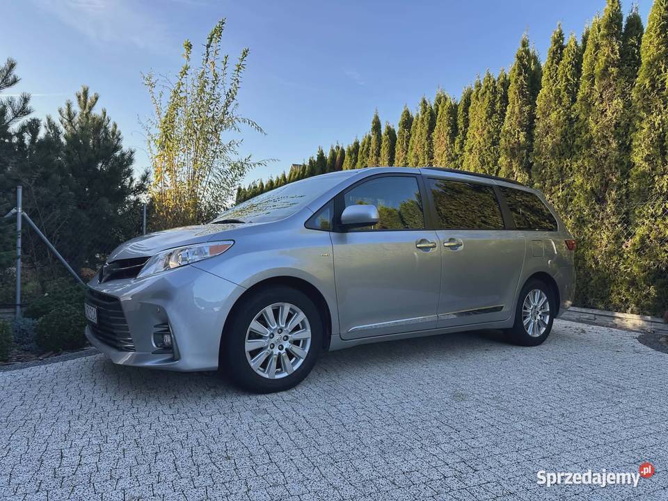 Toyota Sienna 2017 XLE 118000km mazowieckie sprzedam