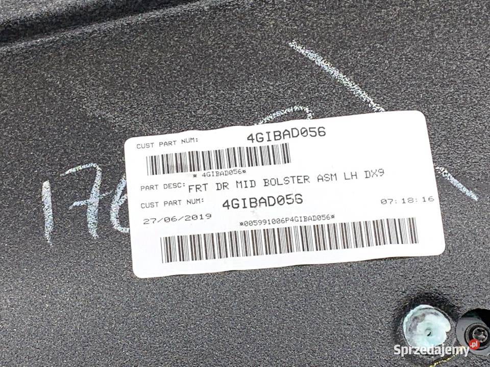 BOCZEK DRZWI LEWY PRZÓD JEEP COMPASS MP osobowe sprzedam