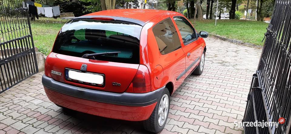 Renault Clio 12 8V 58 2000 LPG ALU Sprawny welurowa tapicerka Clio