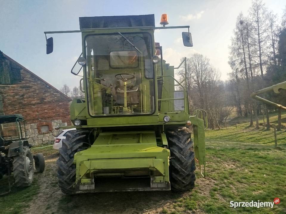 Kombajn zbożowy Claas Dominator 85 dolnośląskie Lwówek Śląski