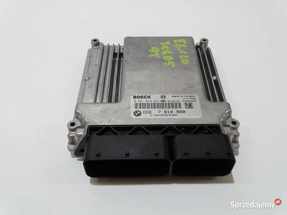 KOMPUTER STEROWNIK SILNIKA BMW E60 E61 306D5 30D Strzyżewice