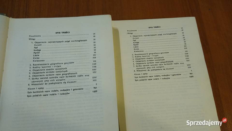 Rośliny polskie opisy i klucze do oznaczania twarda Książki naukowe i popularnonaukowe pomorskie Gdańsk