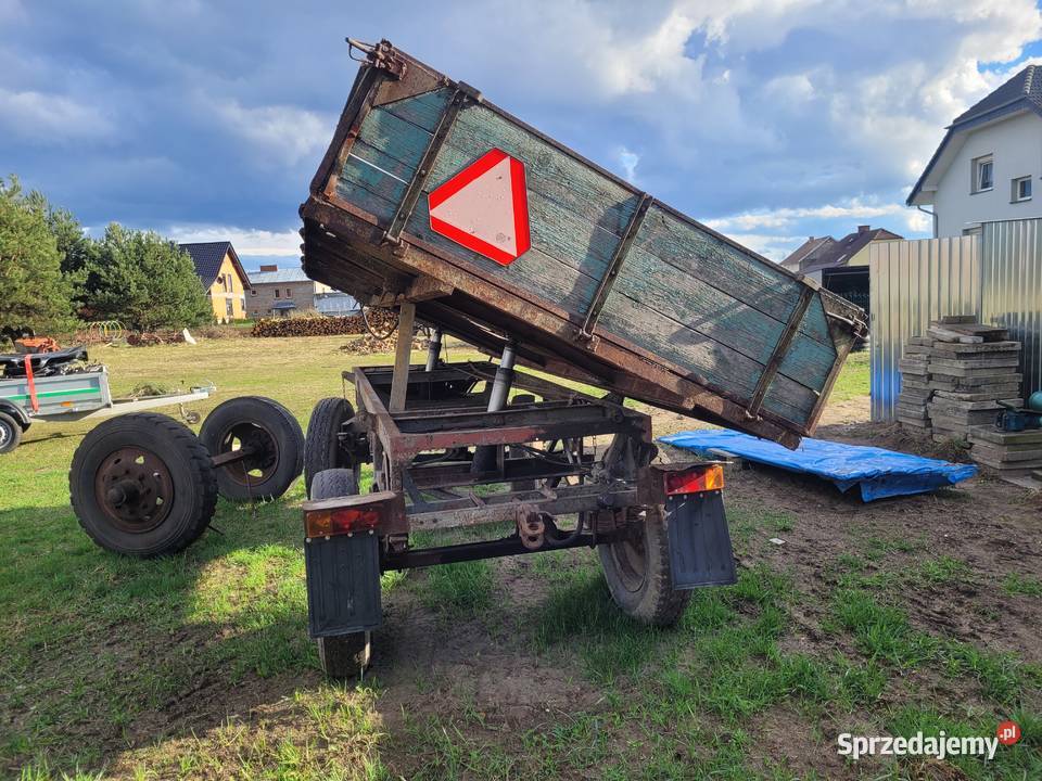 Przyczepa wywrotka autosan Dziergowice