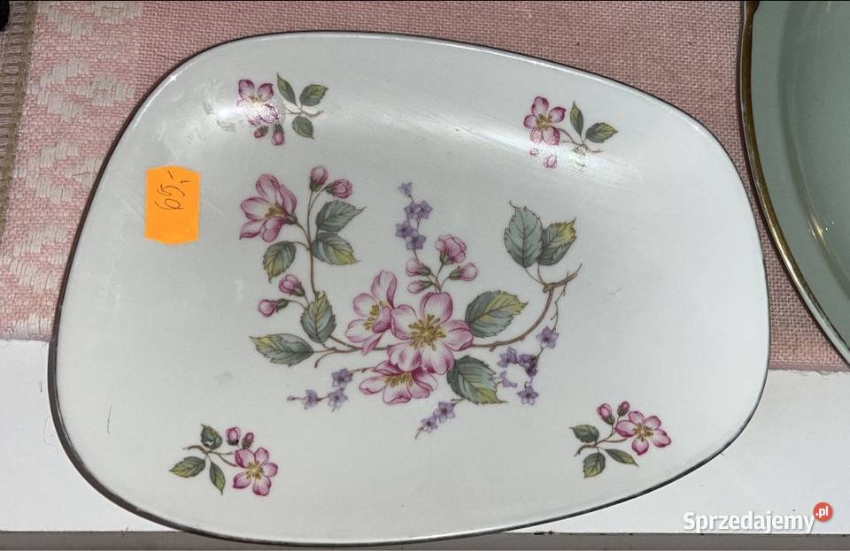 Patera Schumann Bavaria Biała porcelana Kwitnąca Gdańsk
