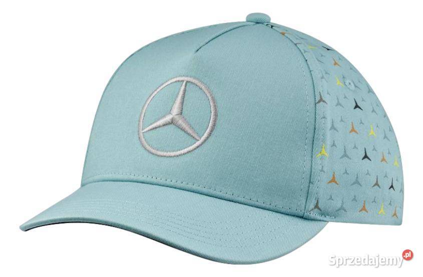 MERCEDES Czapka z daszkiem dzieci turkusowa śląskie Ruda Śląska