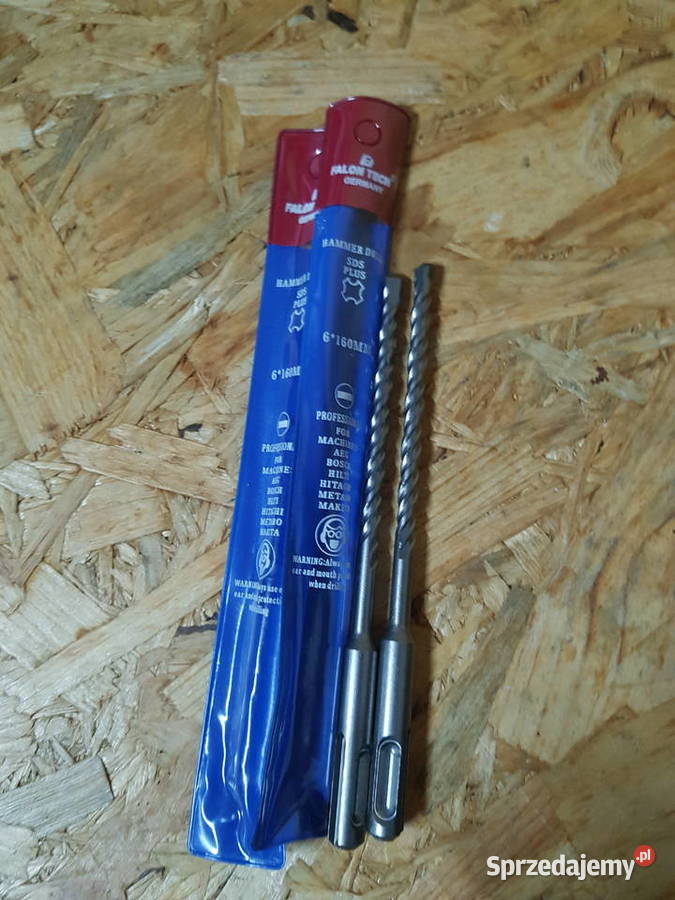 WIERTŁO DO BETONU SDS PLUS UDAROWE 6x160 mm wielkopolskie Głogowa