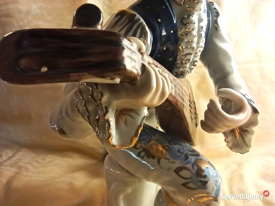 Porcelanowa Figurka Dikolenko KAWALER KLĘCZĄCYZ śląskie Bytom sprzedam