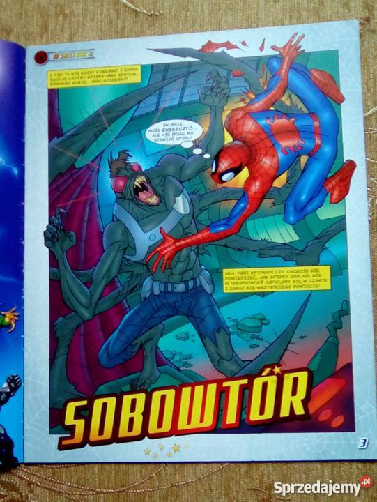 SPIDERMAN BOHATEROWIE I ZLOCZYŃCY 5 lubelskie Piszczac