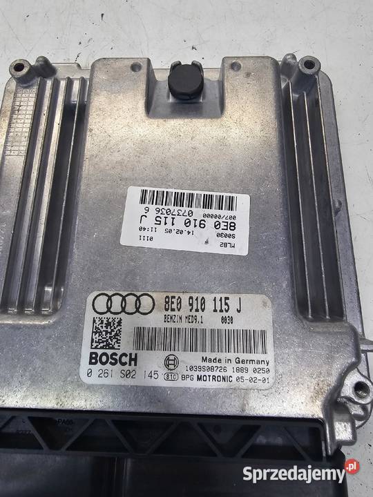 STEROWNIK KOMPUTER AUDI A4 B7 20 TFSI 8E0910115J śląskie