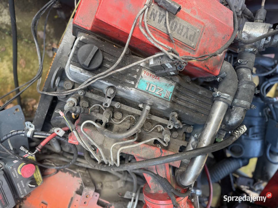 silnik wózek widłowy TOYOYA 1DZIII diesel 100 diesel Działoszyn