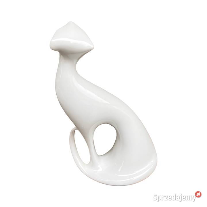 Kot siedzący Royal Dux proj Jaroslav Jeek Warszawa