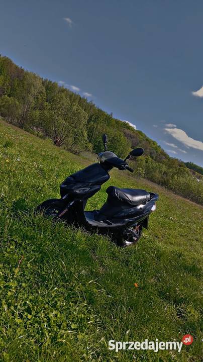 Skuter 100cc 4T zarejestrowany ubezpieczony brak Harta