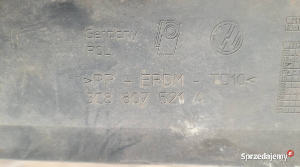 VW Passat CC 09 SPOILER DOKŁADKA DYFUZOR ZDERZAK Motoryzacja śląskie Ruda Śląska sprzedam